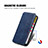 Custodia Portafoglio In Pelle Cover con Supporto S01D per Realme C21