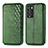 Custodia Portafoglio In Pelle Cover con Supporto S01D per Realme GT Master Explorer 5G Verde