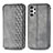 Custodia Portafoglio In Pelle Cover con Supporto S01D per Samsung Galaxy A13 4G Grigio