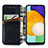 Custodia Portafoglio In Pelle Cover con Supporto S01D per Samsung Galaxy A13 5G