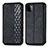 Custodia Portafoglio In Pelle Cover con Supporto S01D per Samsung Galaxy A22 5G Nero