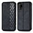 Custodia Portafoglio In Pelle Cover con Supporto S01D per Samsung Galaxy A31 Nero