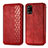 Custodia Portafoglio In Pelle Cover con Supporto S01D per Samsung Galaxy A31 Rosso