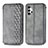 Custodia Portafoglio In Pelle Cover con Supporto S01D per Samsung Galaxy A32 4G Grigio