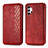 Custodia Portafoglio In Pelle Cover con Supporto S01D per Samsung Galaxy A32 5G Rosso