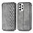 Custodia Portafoglio In Pelle Cover con Supporto S01D per Samsung Galaxy A33 5G Grigio