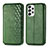 Custodia Portafoglio In Pelle Cover con Supporto S01D per Samsung Galaxy A33 5G Verde