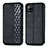 Custodia Portafoglio In Pelle Cover con Supporto S01D per Samsung Galaxy A42 5G Nero