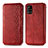 Custodia Portafoglio In Pelle Cover con Supporto S01D per Samsung Galaxy A71 4G A715 Rosso