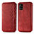 Custodia Portafoglio In Pelle Cover con Supporto S01D per Samsung Galaxy A71 5G Rosso