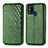 Custodia Portafoglio In Pelle Cover con Supporto S01D per Samsung Galaxy M31 Prime Edition