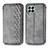 Custodia Portafoglio In Pelle Cover con Supporto S01D per Samsung Galaxy M33 5G Grigio