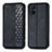 Custodia Portafoglio In Pelle Cover con Supporto S01D per Samsung Galaxy M51 Nero