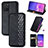 Custodia Portafoglio In Pelle Cover con Supporto S01D per Samsung Galaxy M80S