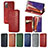 Custodia Portafoglio In Pelle Cover con Supporto S01D per Samsung Galaxy Note 20 5G