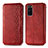 Custodia Portafoglio In Pelle Cover con Supporto S01D per Samsung Galaxy S20 5G Rosso