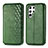 Custodia Portafoglio In Pelle Cover con Supporto S01D per Samsung Galaxy S24 Ultra 5G Verde