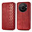 Custodia Portafoglio In Pelle Cover con Supporto S01D per Sharp Aquos R8s Pro Rosso