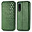 Custodia Portafoglio In Pelle Cover con Supporto S01D per Sony Xperia 5 IV Verde