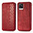 Custodia Portafoglio In Pelle Cover con Supporto S01D per Vivo V20 (2021) Rosso