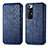 Custodia Portafoglio In Pelle Cover con Supporto S01D per Xiaomi Mi 10S 5G Blu