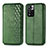 Custodia Portafoglio In Pelle Cover con Supporto S01D per Xiaomi Mi 11i 5G (2022) Verde