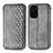 Custodia Portafoglio In Pelle Cover con Supporto S01D per Xiaomi Mi 11i 5G Grigio