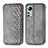 Custodia Portafoglio In Pelle Cover con Supporto S01D per Xiaomi Mi 12 5G Grigio