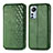 Custodia Portafoglio In Pelle Cover con Supporto S01D per Xiaomi Mi 12 5G Verde