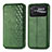 Custodia Portafoglio In Pelle Cover con Supporto S01D per Xiaomi Poco C40 Verde