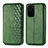 Custodia Portafoglio In Pelle Cover con Supporto S01D per Xiaomi Poco F3 5G Verde