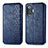 Custodia Portafoglio In Pelle Cover con Supporto S01D per Xiaomi Poco F3 GT 5G Blu