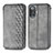 Custodia Portafoglio In Pelle Cover con Supporto S01D per Xiaomi Poco F3 GT 5G Grigio