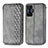 Custodia Portafoglio In Pelle Cover con Supporto S01D per Xiaomi Poco F4 GT 5G Grigio