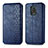 Custodia Portafoglio In Pelle Cover con Supporto S01D per Xiaomi Poco M2 Pro Blu