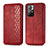 Custodia Portafoglio In Pelle Cover con Supporto S01D per Xiaomi Poco M4 Pro 5G Rosso