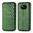 Custodia Portafoglio In Pelle Cover con Supporto S01D per Xiaomi Poco X3 Pro Verde