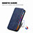 Custodia Portafoglio In Pelle Cover con Supporto S01D per Xiaomi Redmi 10 India