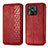 Custodia Portafoglio In Pelle Cover con Supporto S01D per Xiaomi Redmi 10 Power Rosso