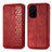 Custodia Portafoglio In Pelle Cover con Supporto S01D per Xiaomi Redmi K40 Pro 5G Rosso