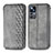 Custodia Portafoglio In Pelle Cover con Supporto S01D per Xiaomi Redmi K50 Ultra 5G Grigio