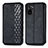 Custodia Portafoglio In Pelle Cover con Supporto S01D per Xiaomi Redmi Note 10 4G Nero