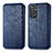 Custodia Portafoglio In Pelle Cover con Supporto S01D per Xiaomi Redmi Note 11 4G (2022) Blu