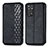 Custodia Portafoglio In Pelle Cover con Supporto S01D per Xiaomi Redmi Note 11 4G (2022) Nero