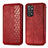 Custodia Portafoglio In Pelle Cover con Supporto S01D per Xiaomi Redmi Note 11 Pro 4G Rosso