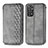 Custodia Portafoglio In Pelle Cover con Supporto S01D per Xiaomi Redmi Note 11S 4G Grigio