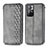 Custodia Portafoglio In Pelle Cover con Supporto S01D per Xiaomi Redmi Note 11S 5G Grigio