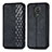 Custodia Portafoglio In Pelle Cover con Supporto S01D per Xiaomi Redmi Note 9 Pro Max Nero