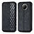 Custodia Portafoglio In Pelle Cover con Supporto S01D per Xiaomi Redmi Note 9T 5G Nero