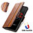 Custodia Portafoglio In Pelle Cover con Supporto S02D per Asus ROG Phone 7 Ultimate